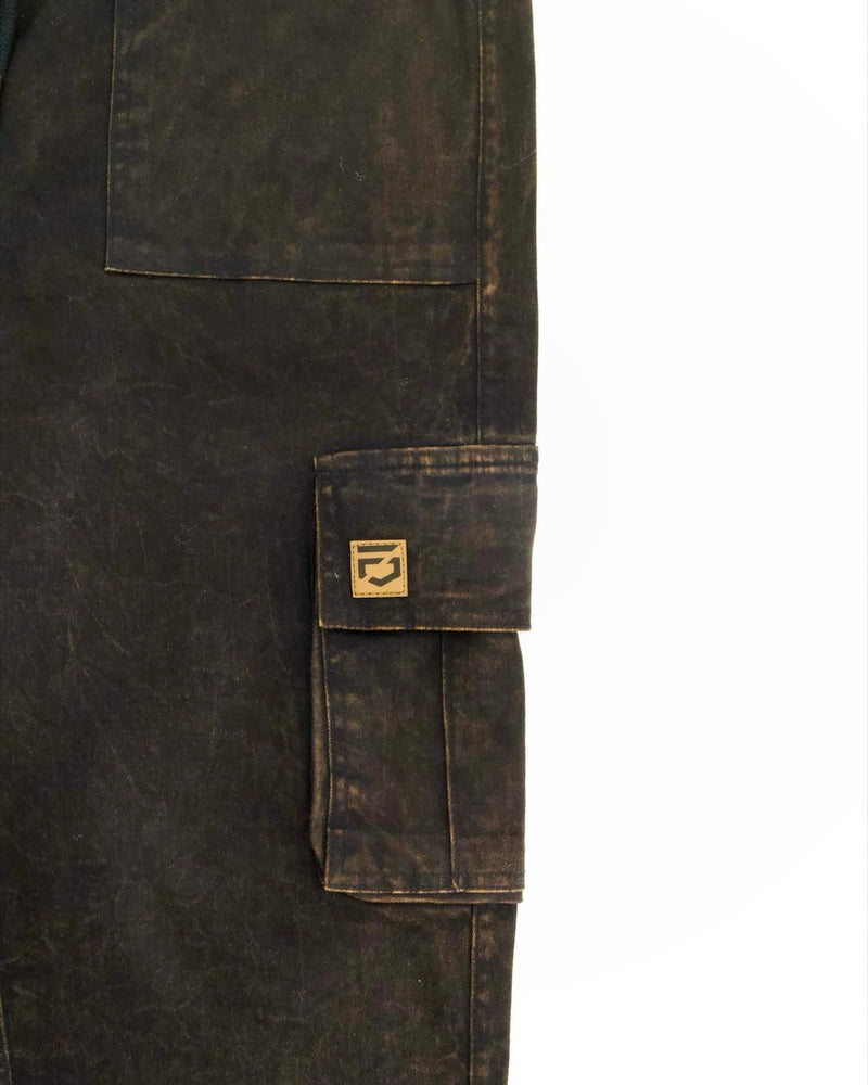 Vintage Washed Cargo Trousers