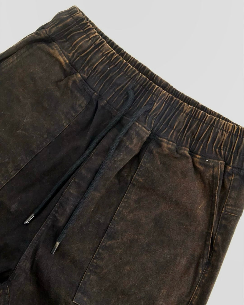 Vintage Washed Cargo Trousers