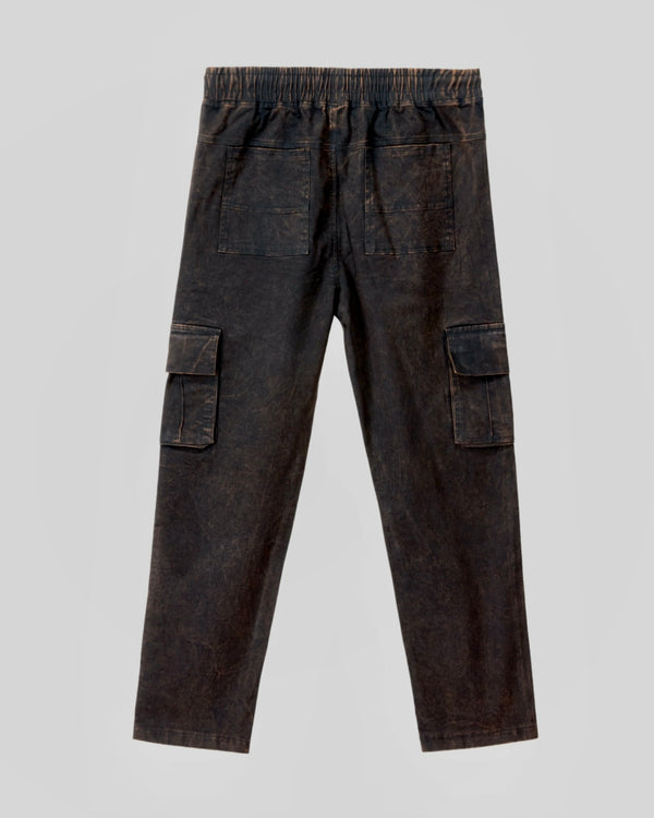 Vintage Washed Cargo Trousers