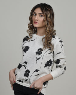 Women Floral Sweatshirt