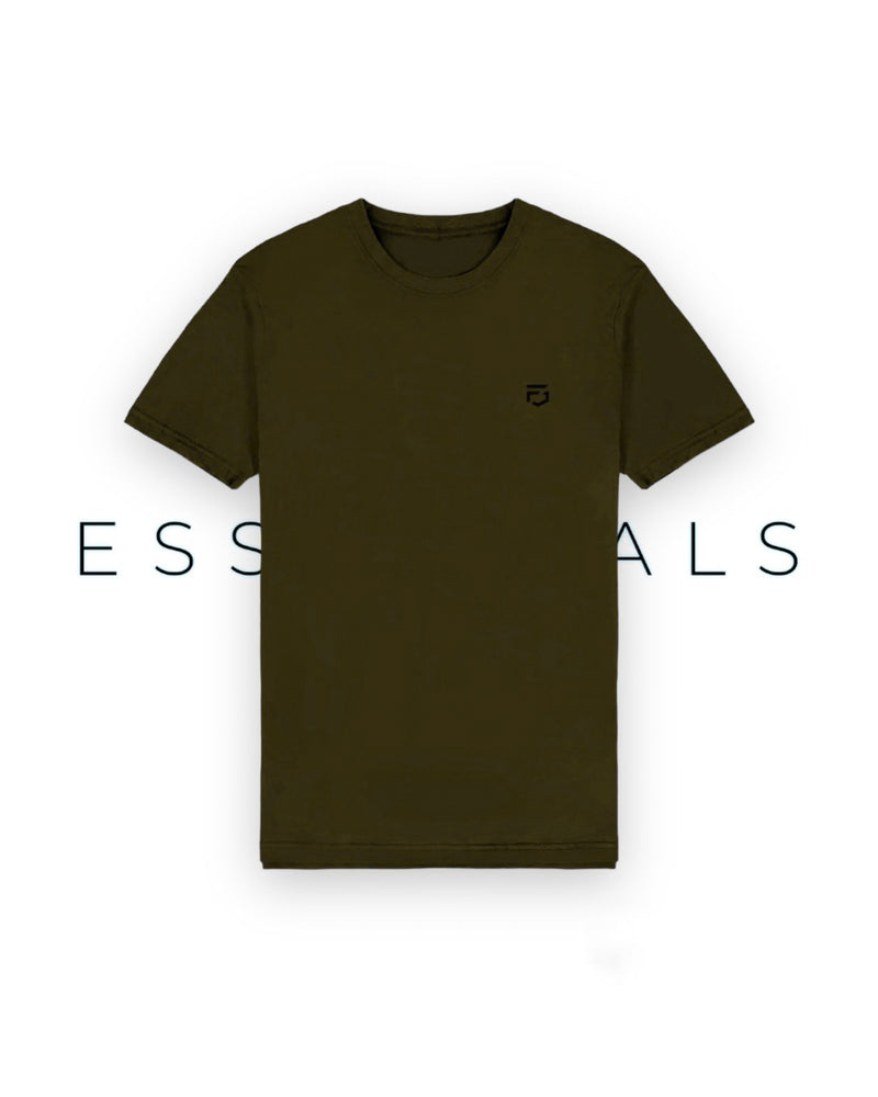 Basic Olive Slim Fit T-Shirt