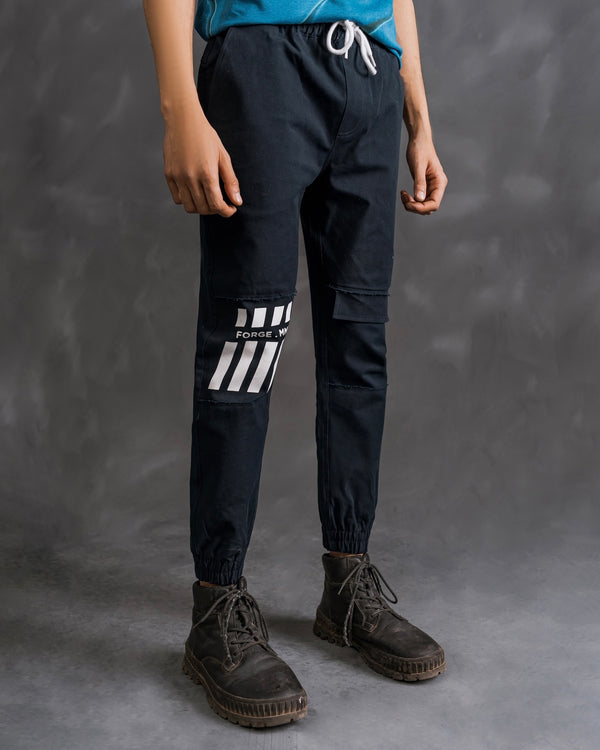 Skinny Fit Graphic Joggers
