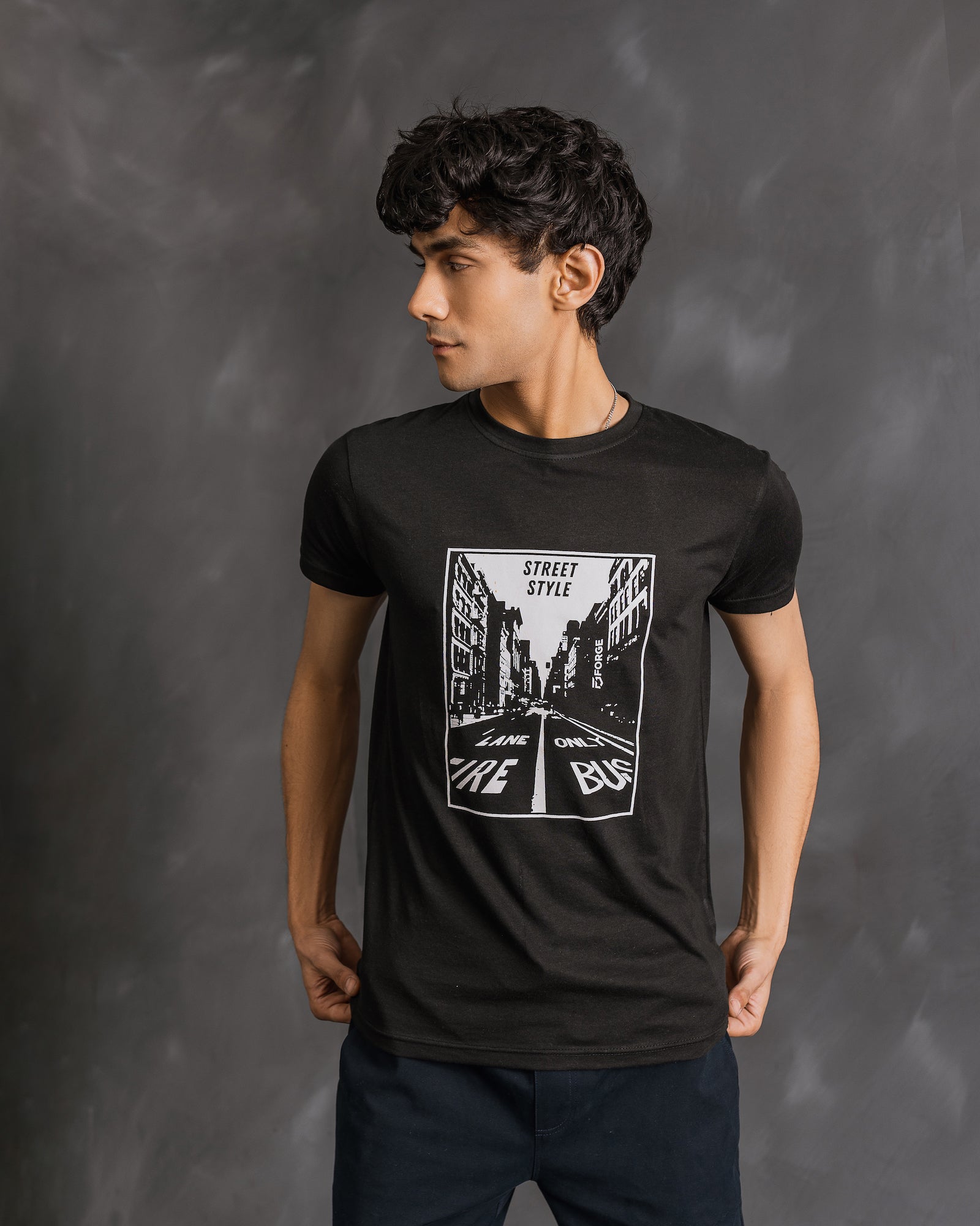 Street Style Graphic T Shirt Forge