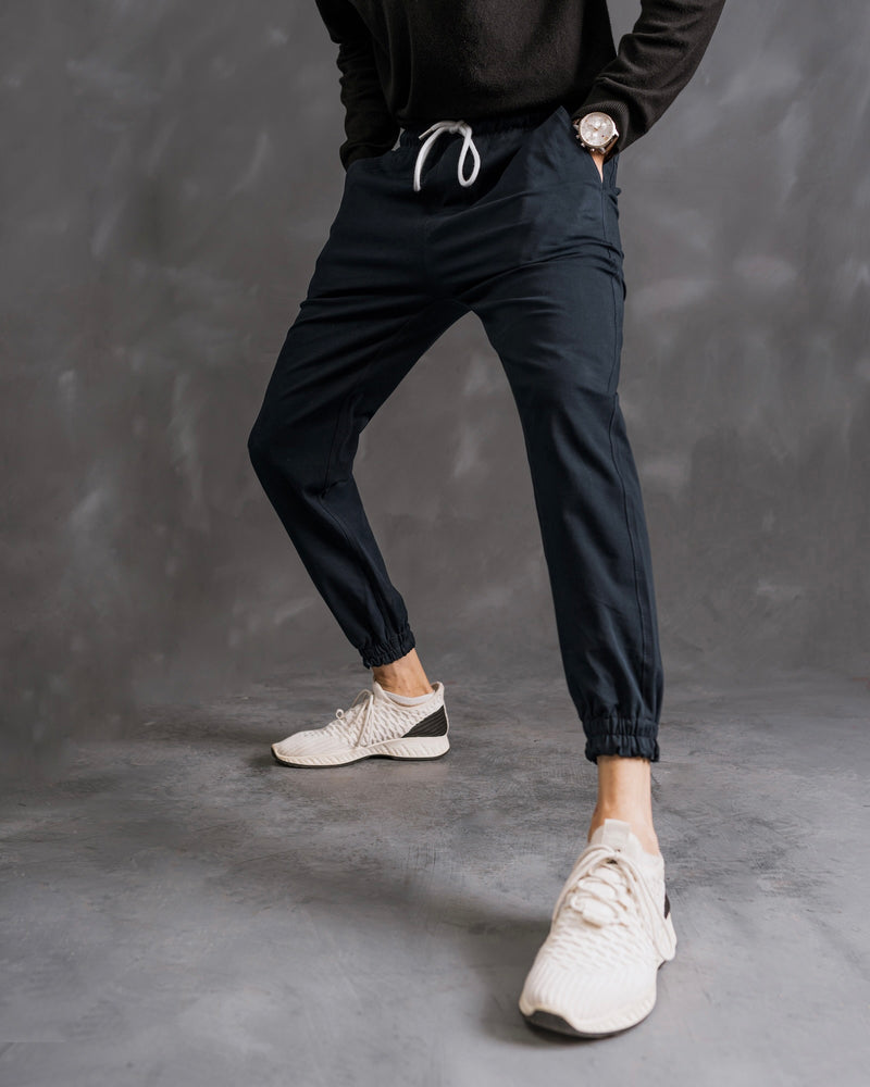 Navy Slim Fit Joggers